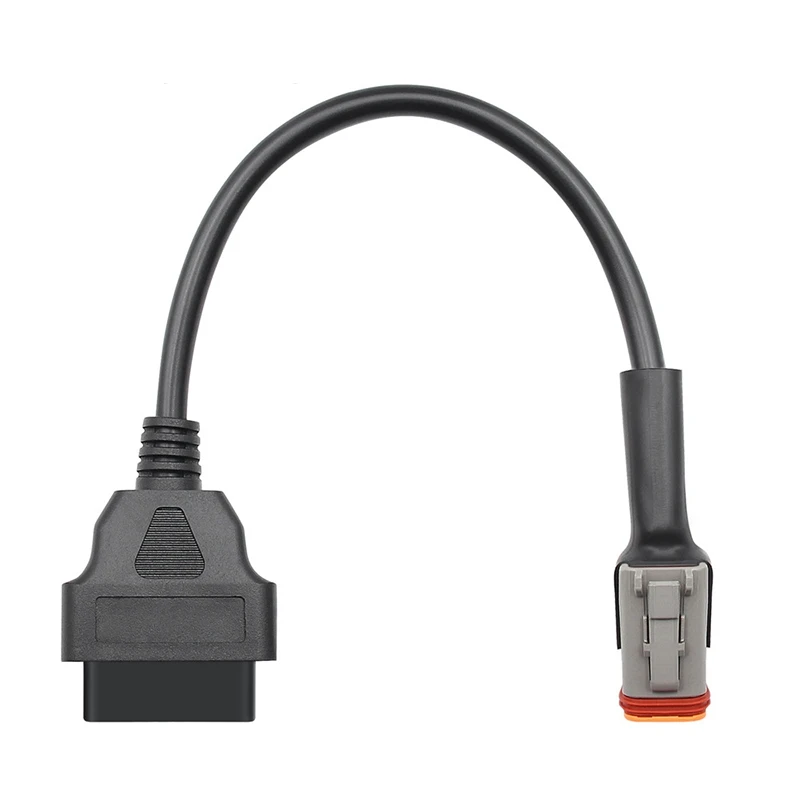 

6 To 16 Pin Motorcycle Diagnostic Cable Motorbikes OBD2 Extension Connector OBD Adaptors for Softail Touring Sportster