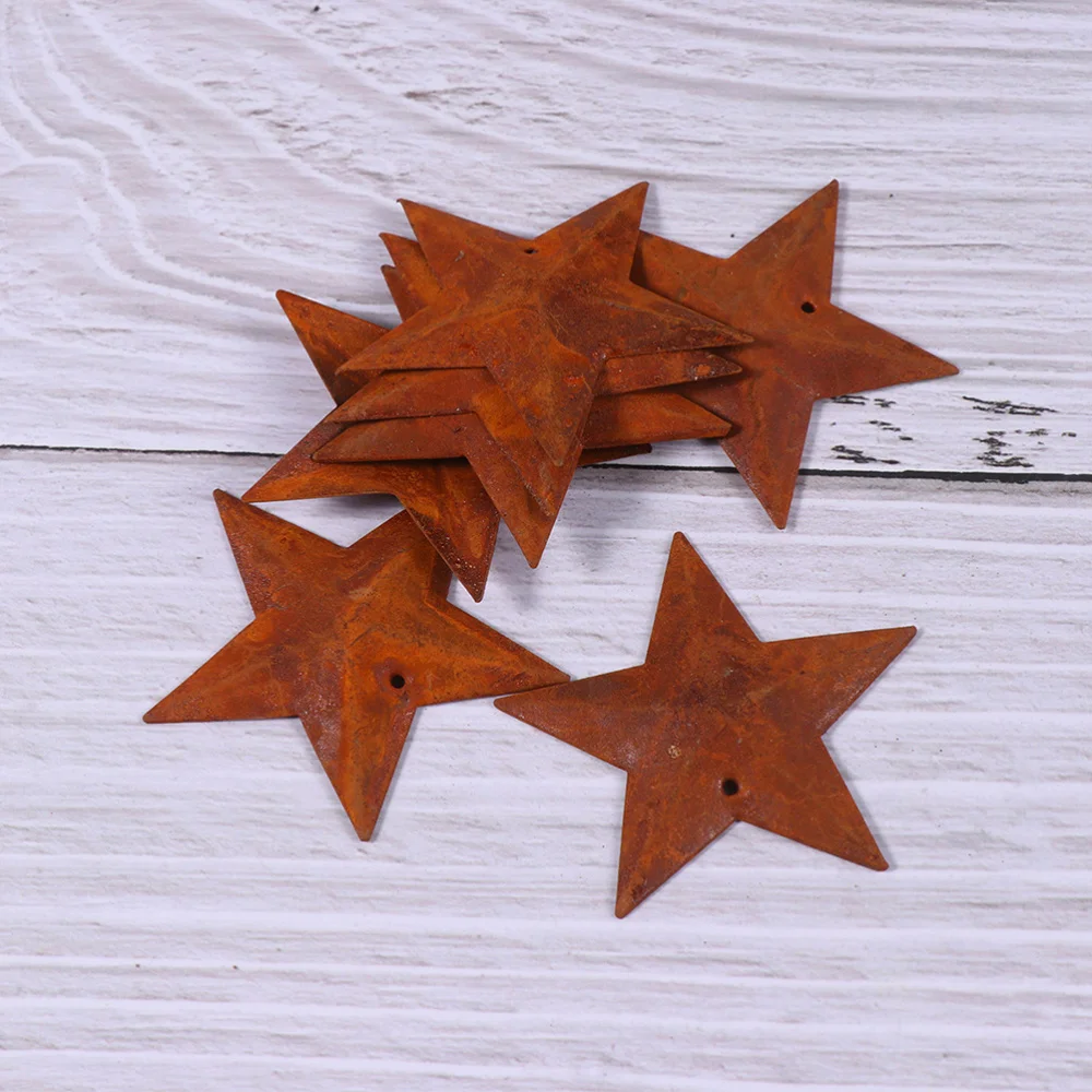 

50Pcs Retro Stars Bells Christmas Tree Hanging Ornaments Tree Hanging Decor