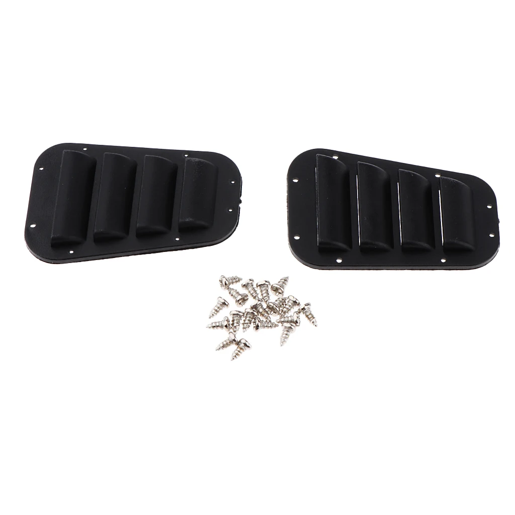 2 шт. крышка двигателя боковая воздухозаборная решетка для автомобилей 4 1/10