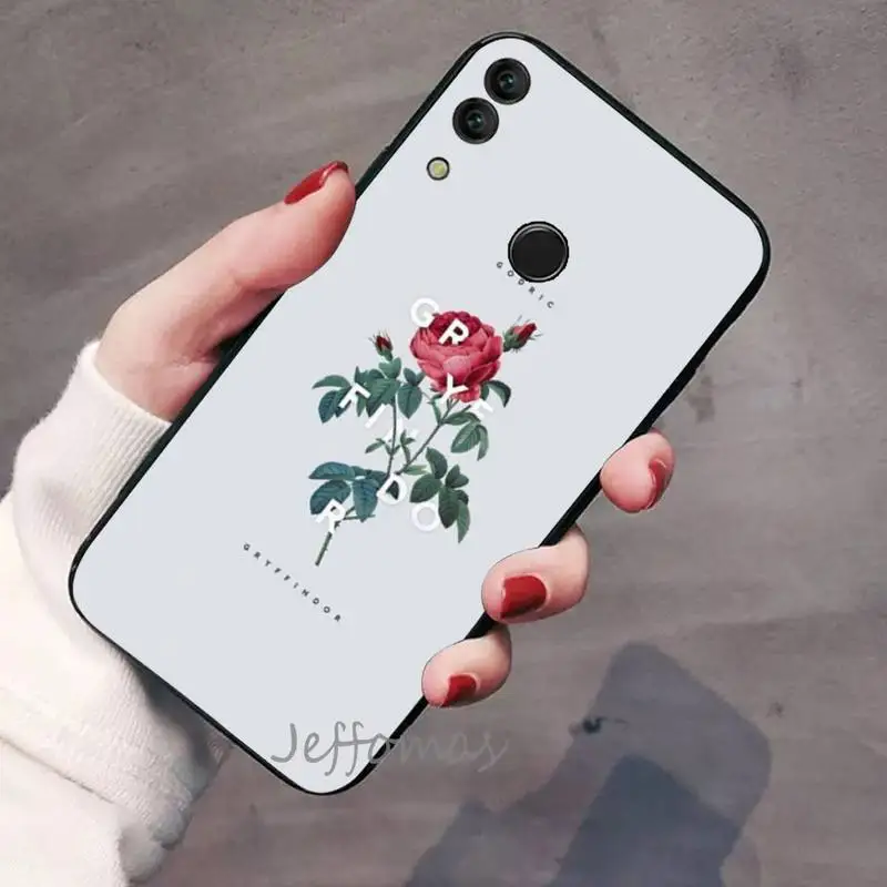 

Love Passion Flower Ball Phone Case For Huawei Honor 7C 7A 8X 8A 9 10 10i Lite 20 NOVA 3i 3e