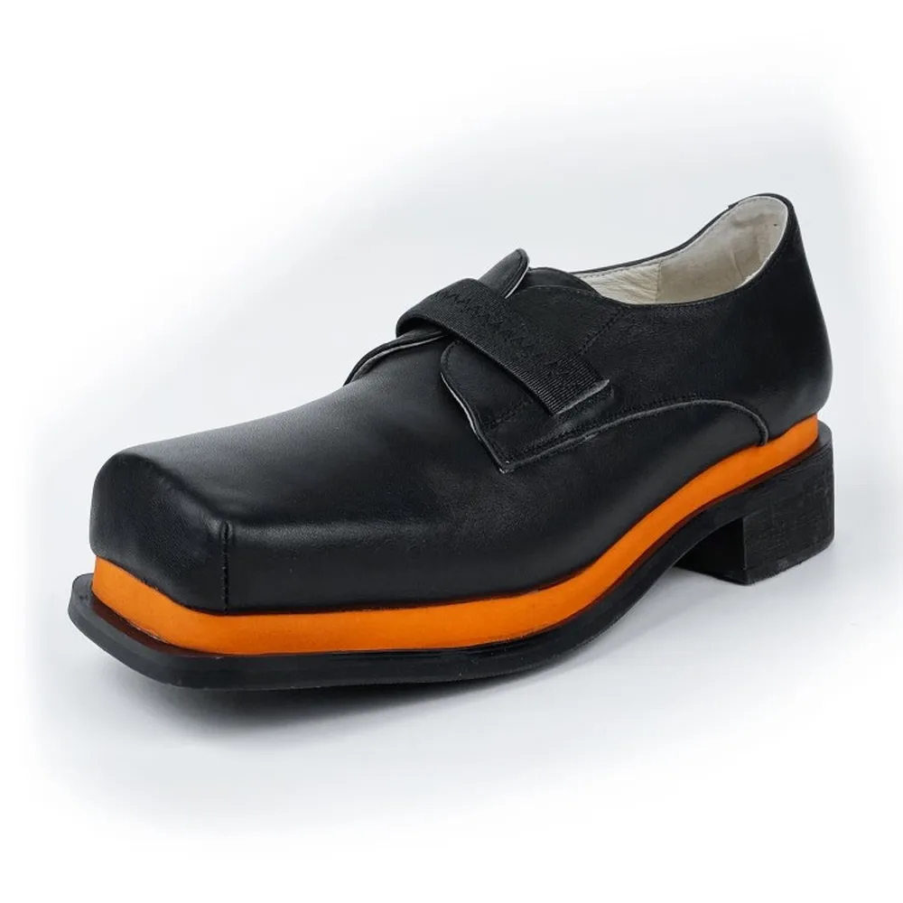 

S соответствует Цвета квадратный носок на среднем не сужающимся книзу массивном на толстой подошве; Высокая платформа; Повседневная обувь в...