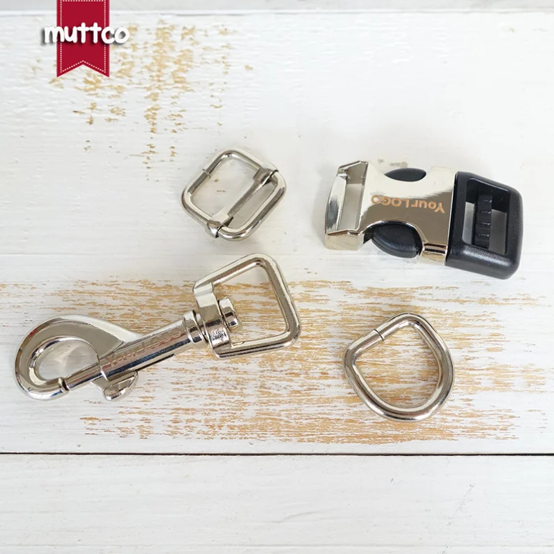 50 шт./лот (металлическая пряжка + Регулировка пряжки d-кольцо металлическая