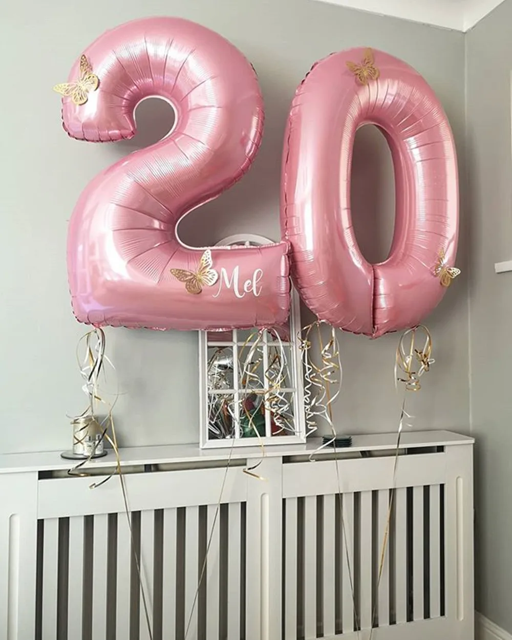 Шар Из Фольги в виде цифр 40 дюймов 2 шт.|Воздушные шары и аксессуары| |