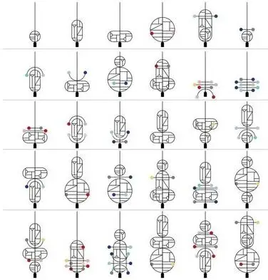 Индивидуальная люстра креативная постмодернистская простая светодиодная в