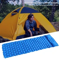 camping sleeping pad inflatable air mattresses outdoor beach cushion furniture bed ultralight cushion pillow hiking trekking mat
