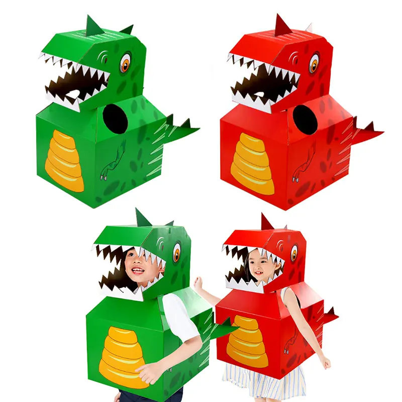 Детская пригодная для переноски бумажная одежда игрушки картонная игрушка