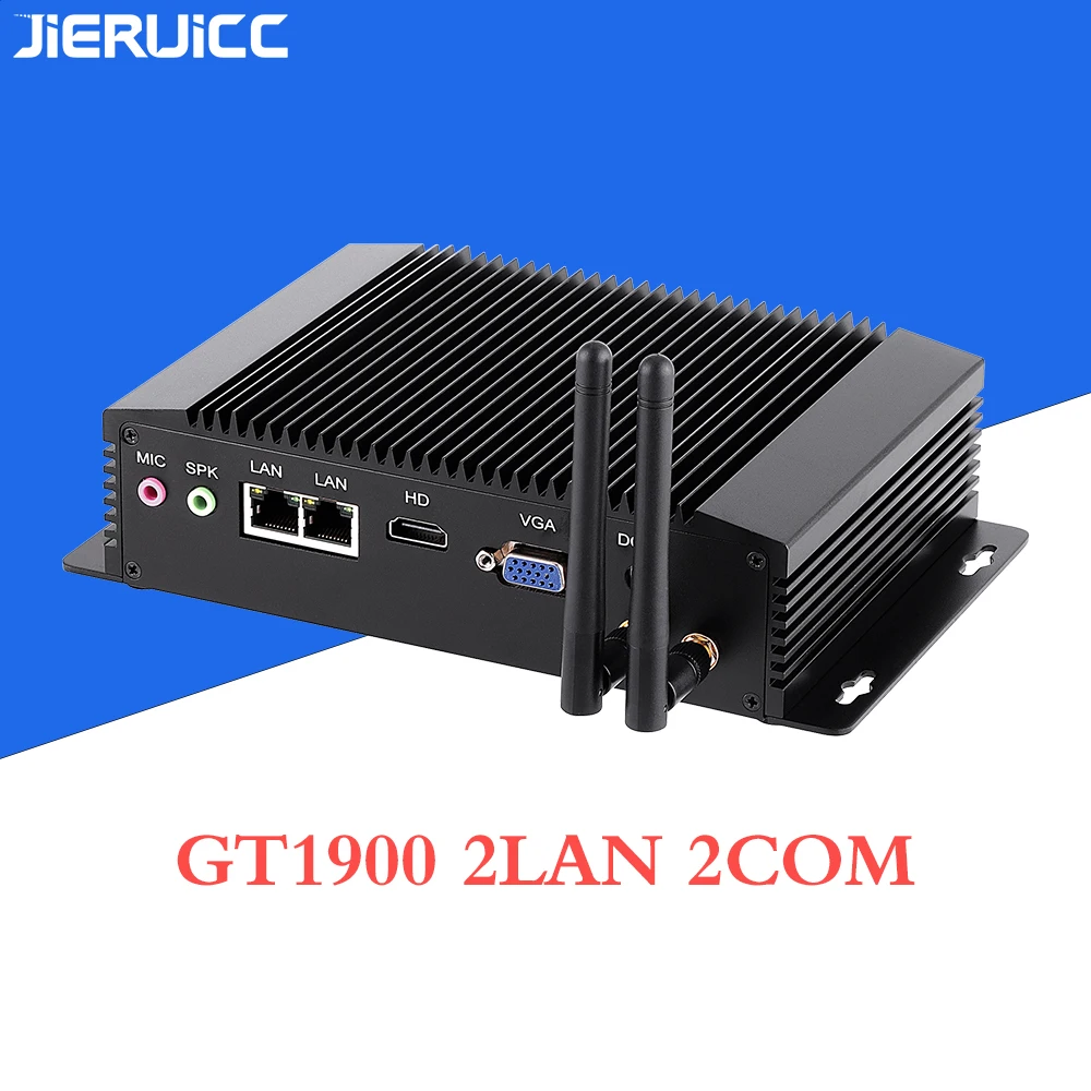 Безвентиляторный промышленный мини-ПК J1900 с 2RS232 RS422 RS485 COM 2LAN 1000 Мбит/с X86 |
