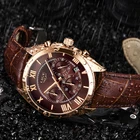 LIGE часы для мужчин лучший бренд класса люкс водонепроницаемые 24 часа дата Кварцевые часы коричневые кожаные спортивные наручные часы Relogio Masculino 2019