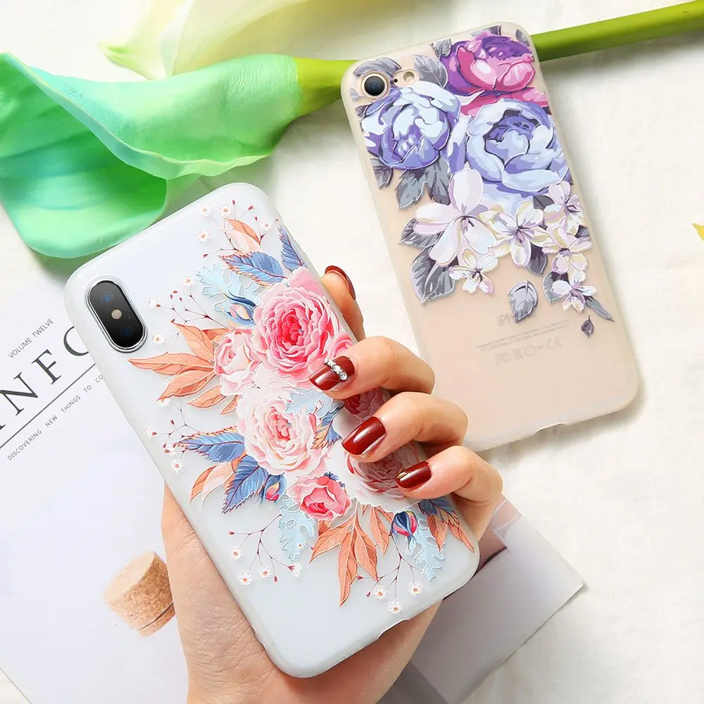 KISSCASE Чехол для чехол на самсунг а50 3D Рельефный цветочный samsung Galaxy S10 5G Plus S10e