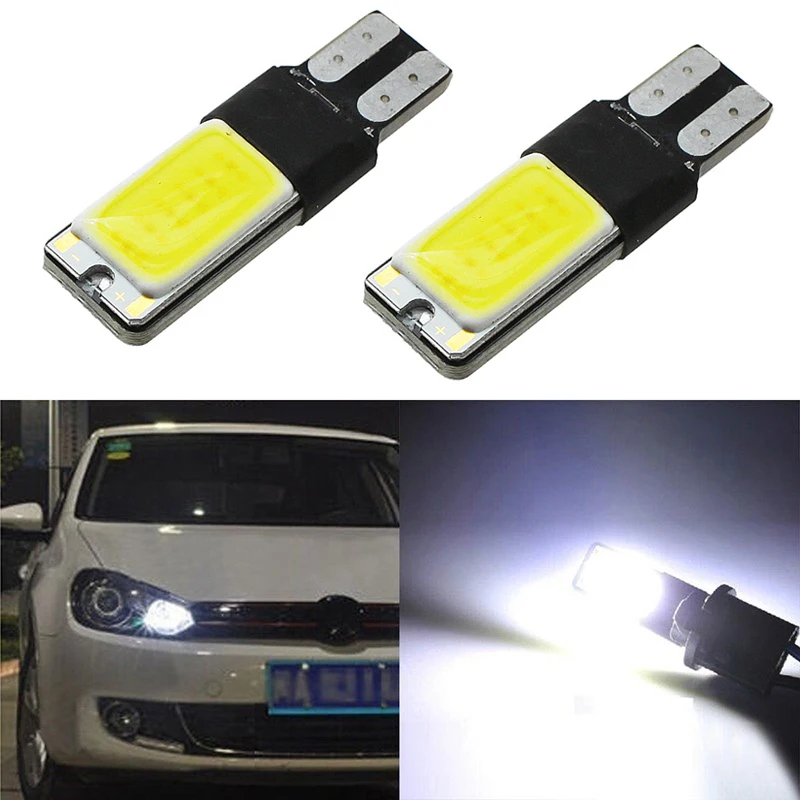 

2 шт./компл. T10 194 168 6 Вт клиновидная боковая лампа без ошибок лампочка для автомобильного освещения белая ширина лампа для номерного знака ла...