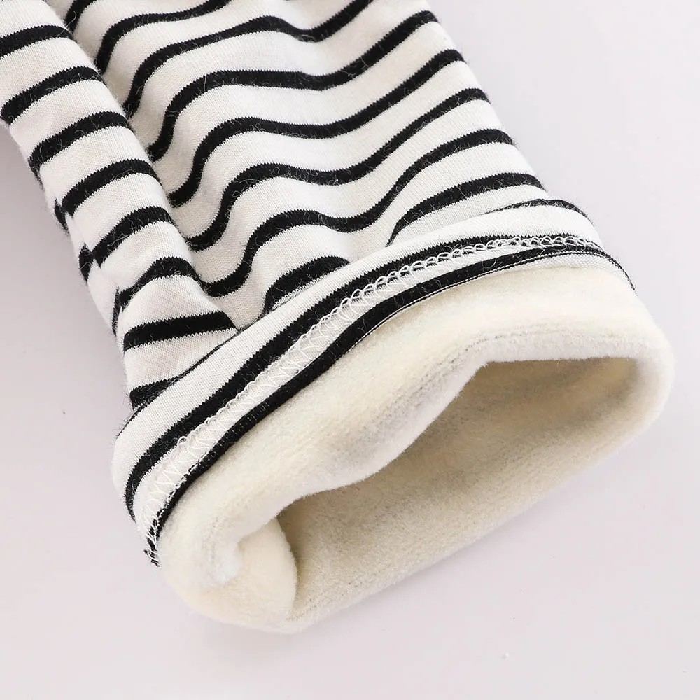 

Thanksgiving Baby Outfit Hooded Plus Velvet Thicken Warm Sweatshirt Pants Christmas Girls Two Piece Set Winter Children Clothing