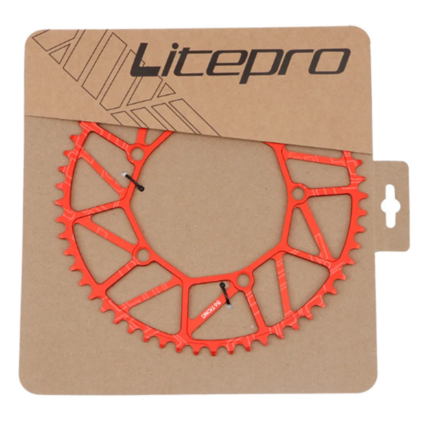 Litepro BMX велосипедная цепь красочная положительная отрицательная зубчатая 130BCD