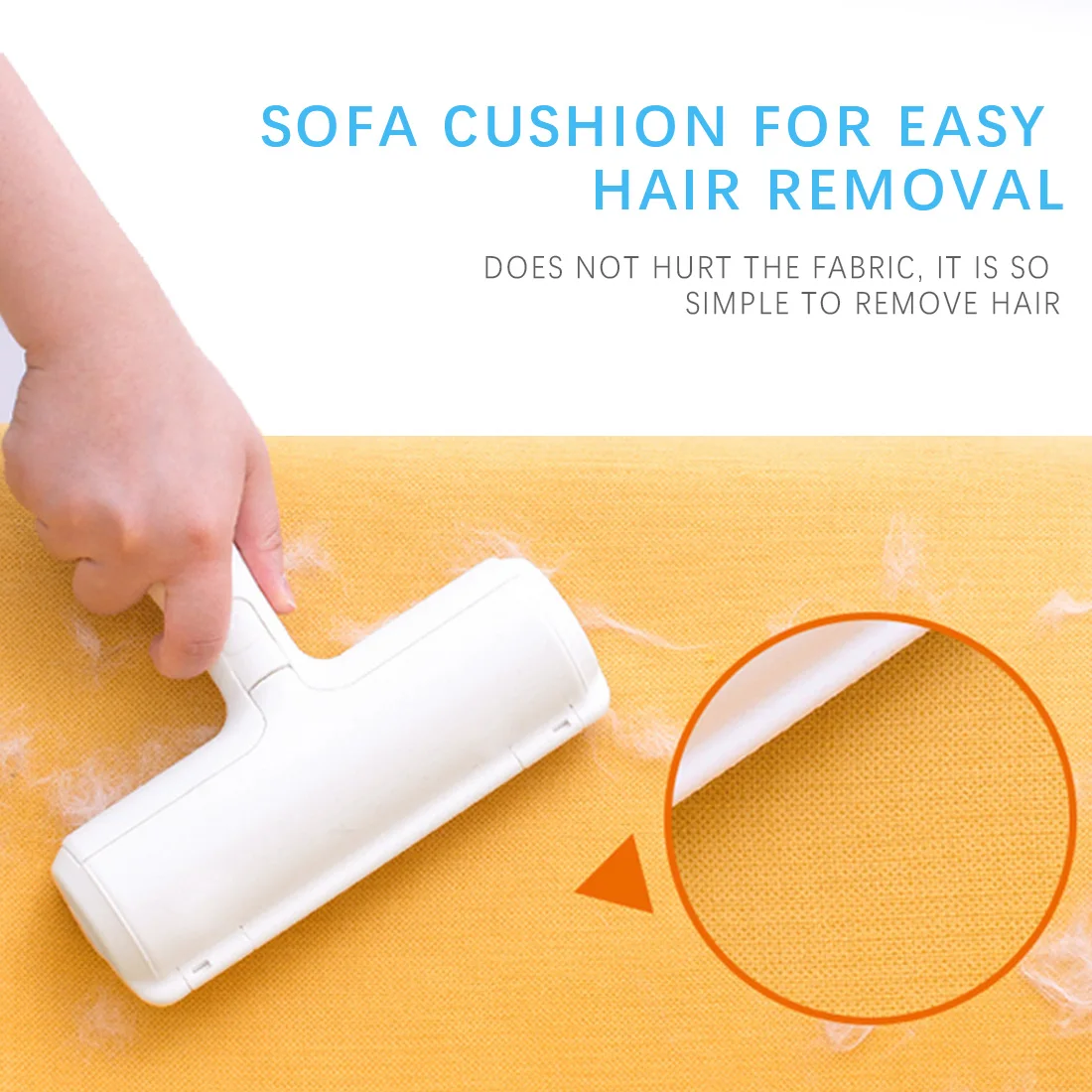 Многоразовая щетка для удаления шерсти домашних животных приклеивающаяся