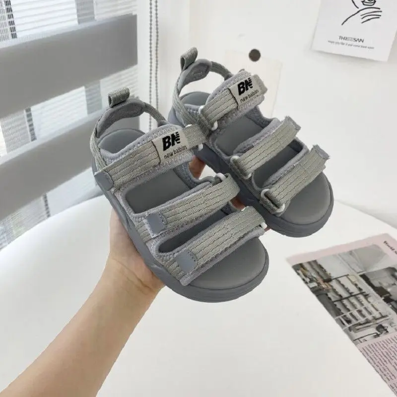 

Children's Sandals 2021 Summer New Korean Fashion Soft-soled Non-slip Shoes Girls Beach Shoes