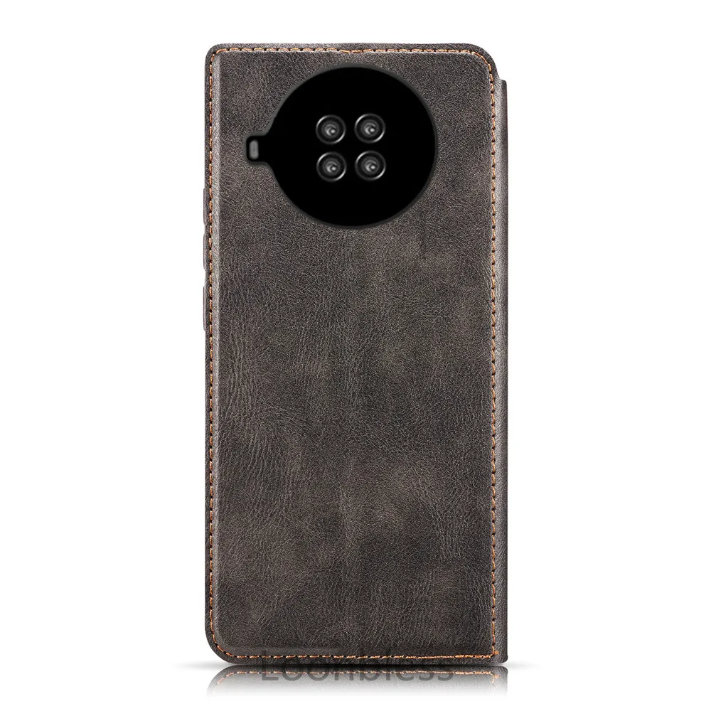 Натуральная кожа и силиконовая форма для бизнес-чехол Cubot Note 20 Pro чехол откидная