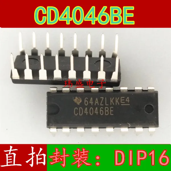 

10 шт. CD4046BE CD4046 DIP-16