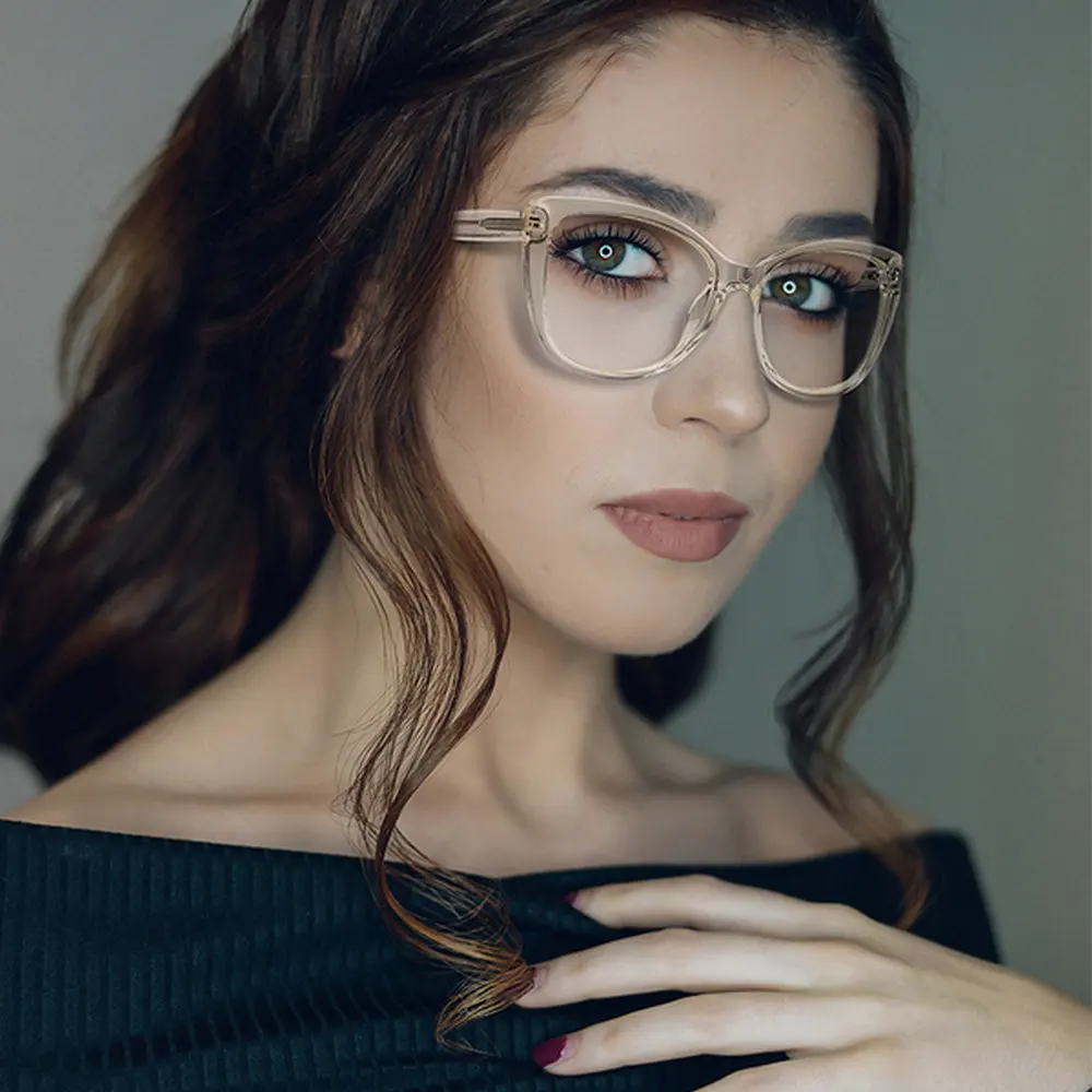 Горячая Ретро мода готовая квадратные очки для женщин и мужчин оптические по