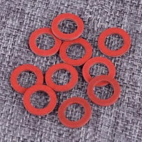 10pc red lower unit oil drain screw gasket accessories fit for yamaha 90430 08020 00 90430 08003