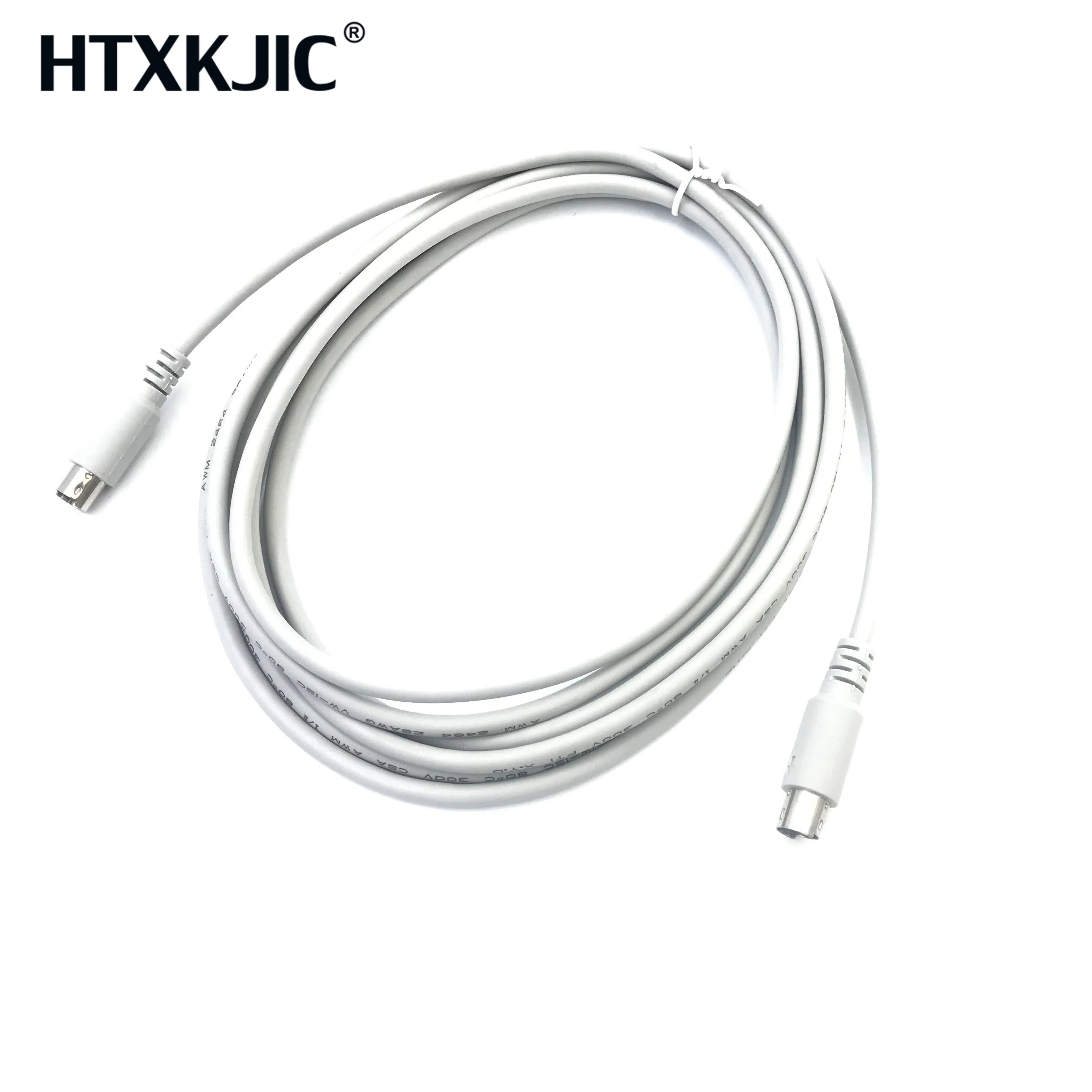MD8 Mini Din 8 din pin штекер 1 4 м кабель бежевый 3 фута 10 футов 5 удлинительные кабели|mini