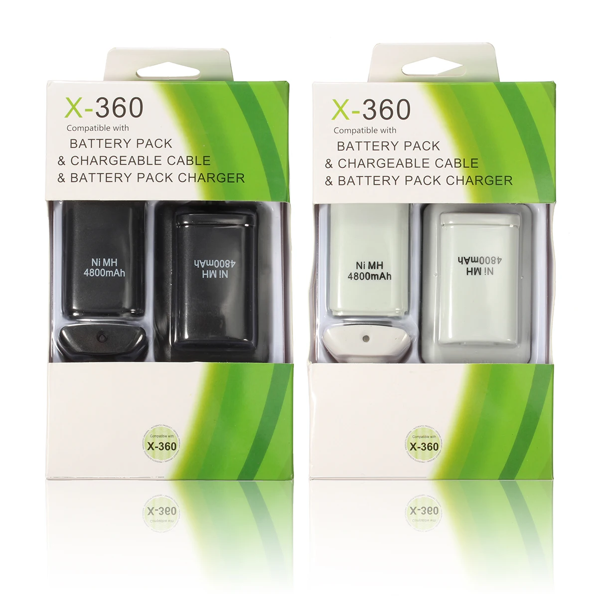 Аккумуляторная батарея 4 в 1 4800 мАч с зарядным устройством и USB-кабелем комплект