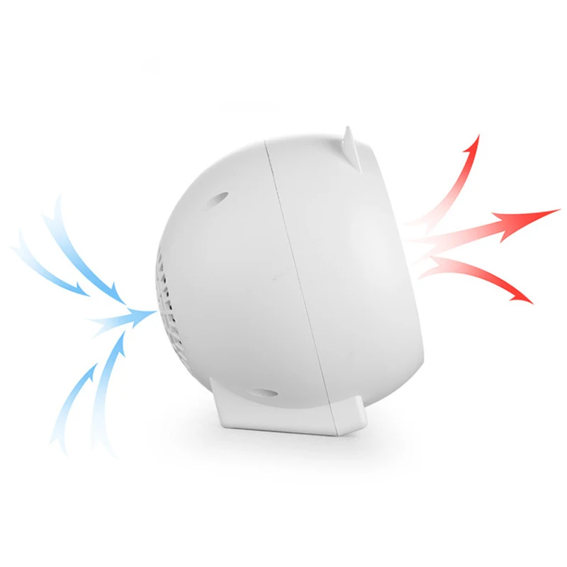 Портативный вентилятор обогреватель для дома 250 Вт Электрический нагреватель