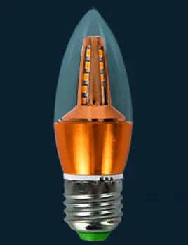 Светодиодный светильник в форме кукурузы метеора молотка свеча хрустальная