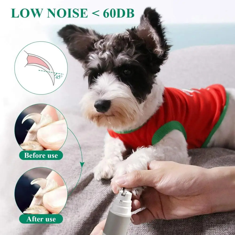 EUSCI перезаряжаемая шлифовальная машина для ногтей домашних животных улучшенная