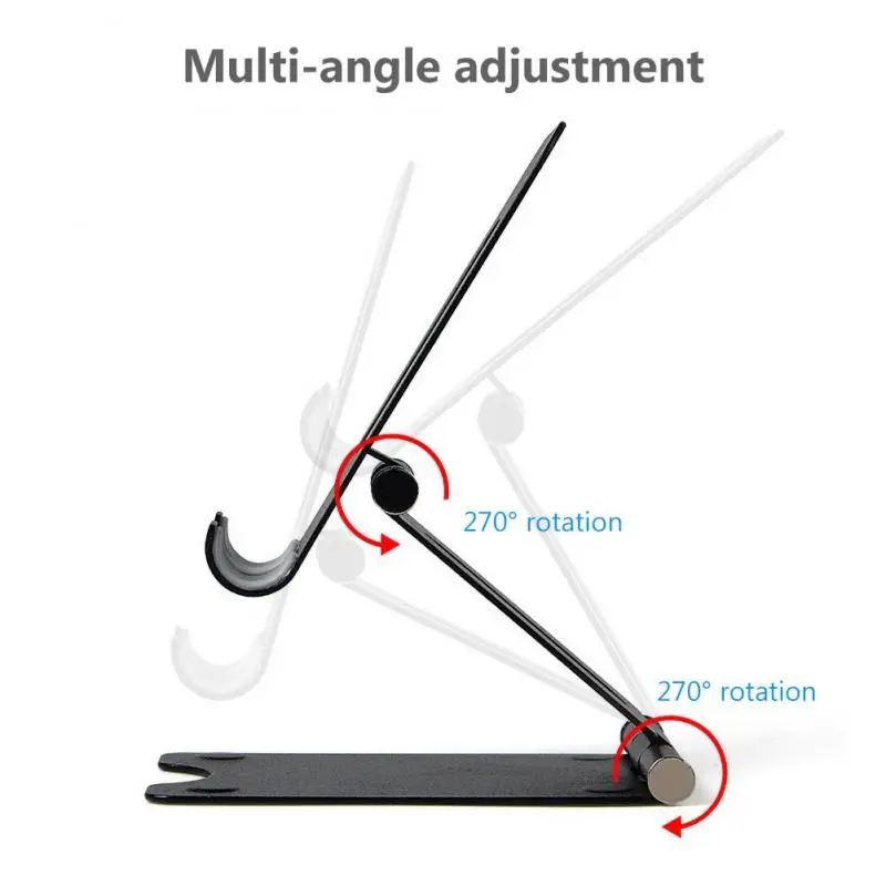 1 шт. алюминиевый держатель для мобильного телефона планшета подставка