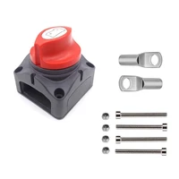 12v 60v 100a 300a car auto rv marine boat battery selector isolator disconnect rotary switch cut with 2pcs copper lug