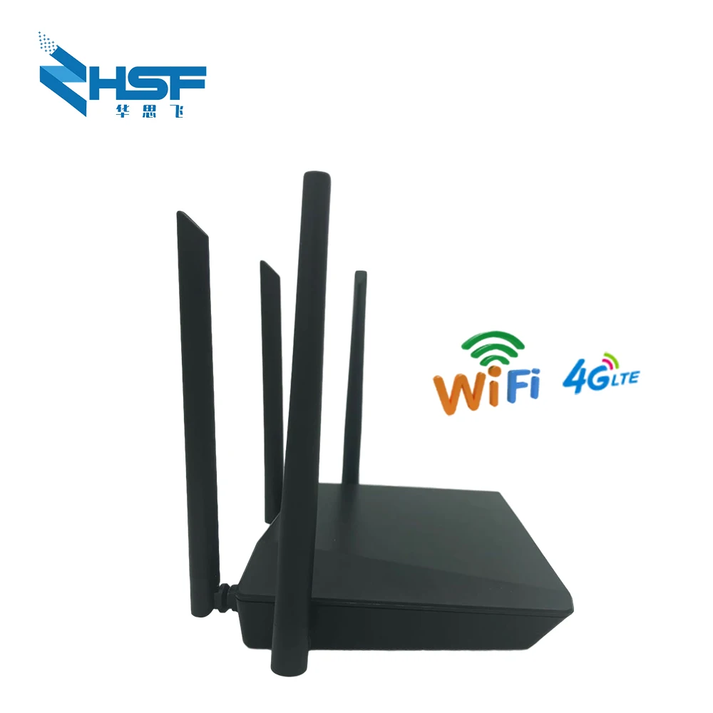 Разблокированный 4G LTE беспроводной маршрутизатор 300 Мбит/с внутренний роутер CPE 4