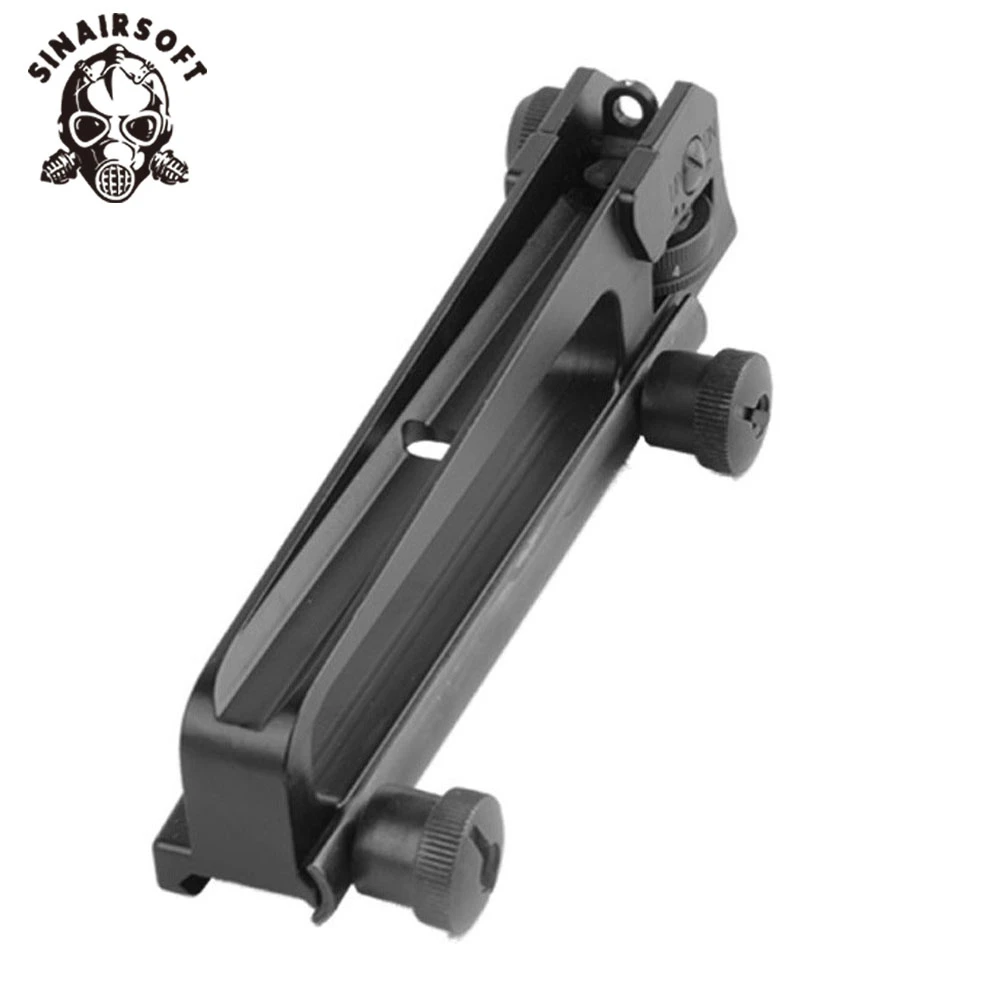 Tactics Metal M4 M16 AR15 Detachable Carry Handle With Mechanical Rear Sight For Paintball Airsoft Hunting Accessories | Спорт и