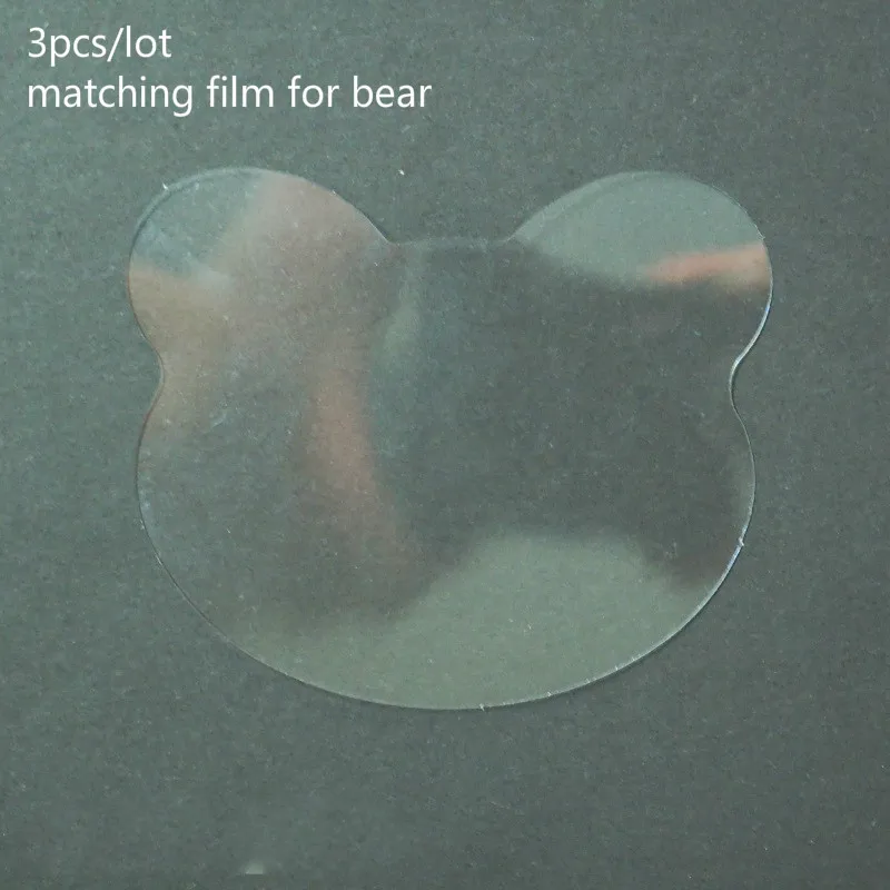 bear1 Встряхнуть очарование мороженого силиконовая форма дриппи эскимо Смола плесень звезда медведь ключ форма для выпечки цепочки Kawaii ремесло УФ смолы поставки 1 шт - Цвет: bear1