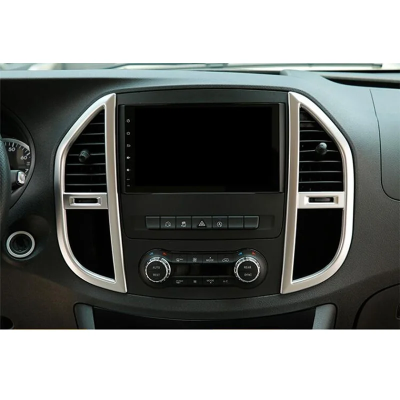 Аксессуары для Mercedes-Benz Vito W447 2014 2015 2016 2017 2 шт. ABS Средний контрольный Кондиционер