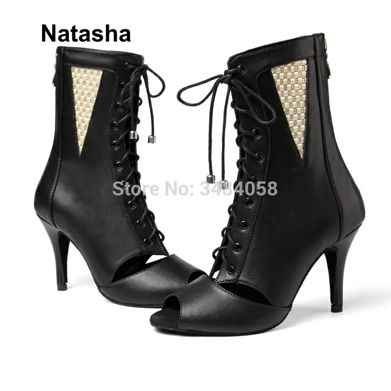 Nantasha 2019 new dance boots show shoes high heel leather8.5 cm heels | Спорт и развлечения