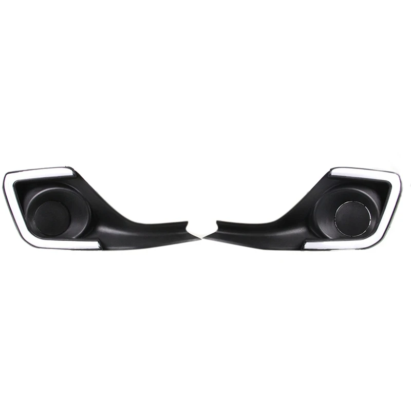 

2Pcs for 14-16 Suzuki Swift Light Guide Double Color Daytime Running Light LED Fog Light Daytime Running Light