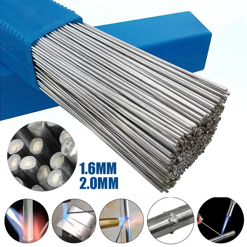 

Easy Melt Fux-cored Aluminum Welding Rods Brazing Welding Wire for Aluminum Soldering No Need Solder Powder Low Temperature