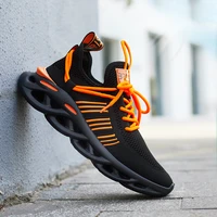 summer trend style mens casual shoes 2020 new fashion breathable mesh light personality sneakers flying weaving tenis masculino