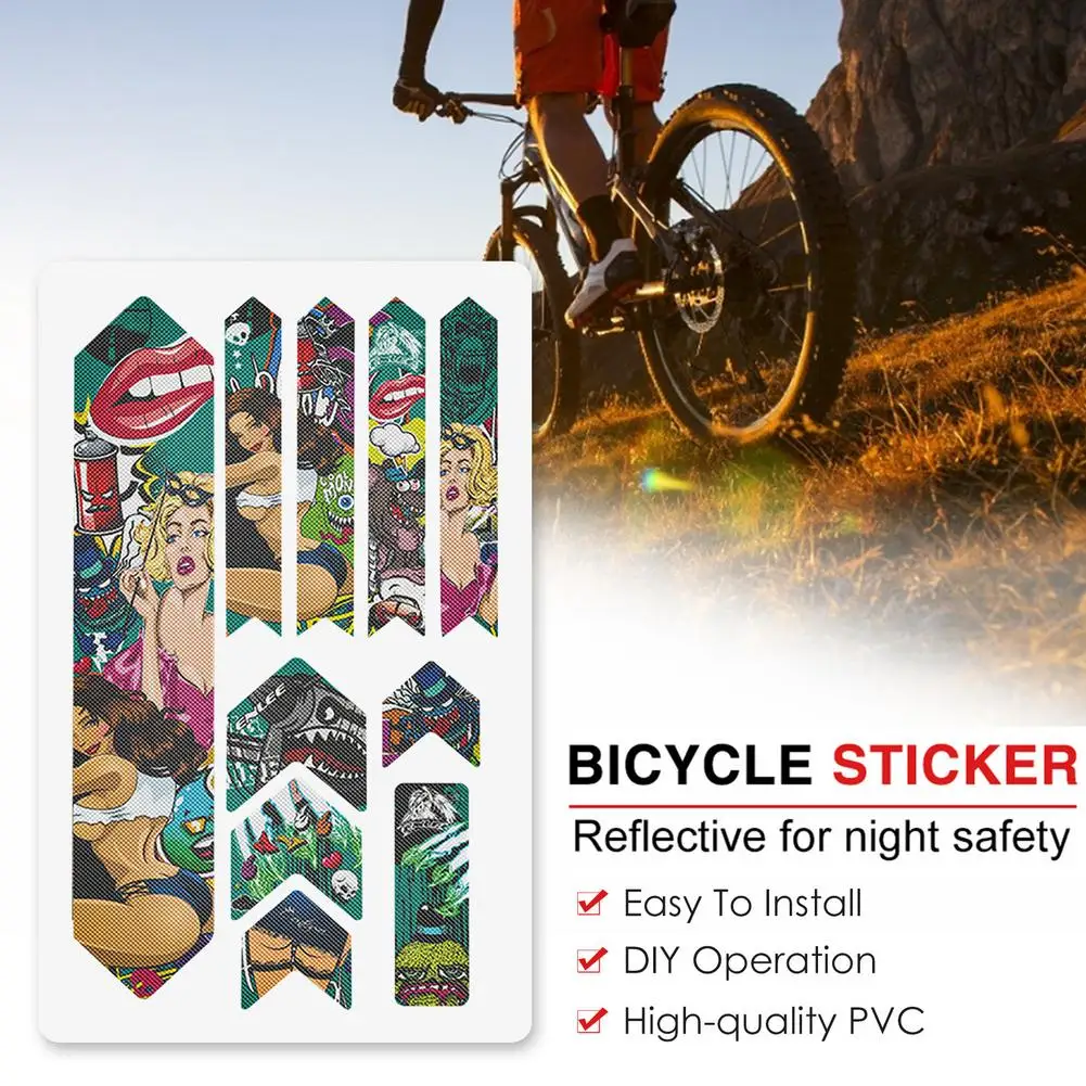 

Mountain Bike Sticker Anti-scratch Waterproof Decal