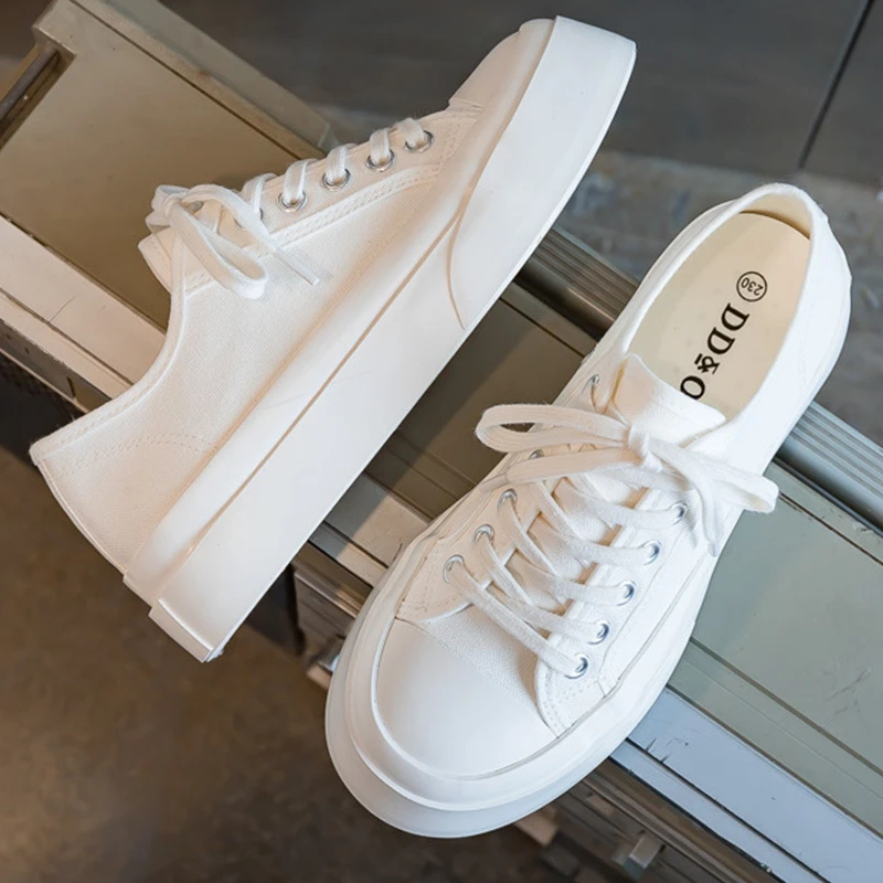 

Женские кроссовки на платформе, белые, с леопардовым принтом, с круглым носком, на шнуровке, повседневные, 2021