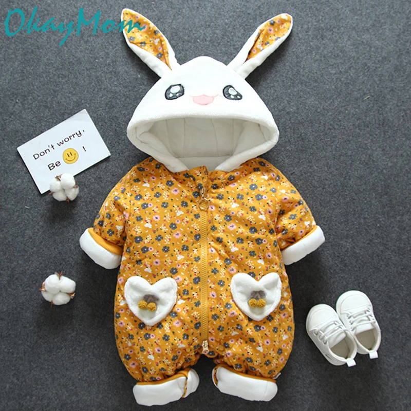 Зимняя одежда OkayMom в стиле &quotЛолита&quot комбинезоны для маленьких девочек зимнее