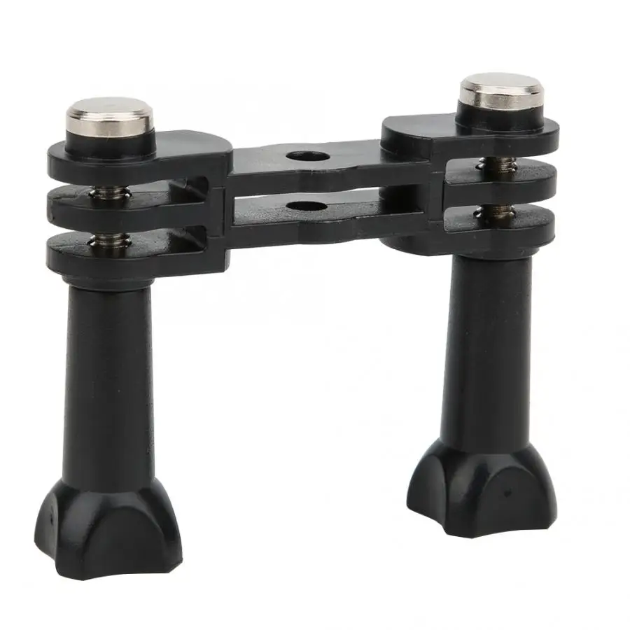 Высококачественный черный пластиковый держатель с двойной головкой адаптер