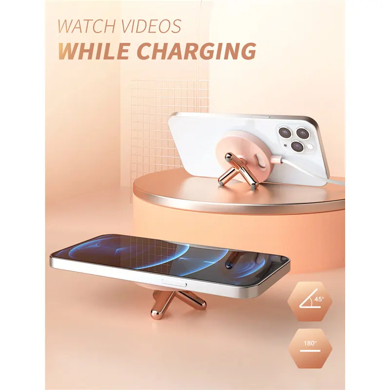 i blason cosmo phone stand for magsafe charger stand holder with muti angle support compatible with apple magsafe charger free global shipping