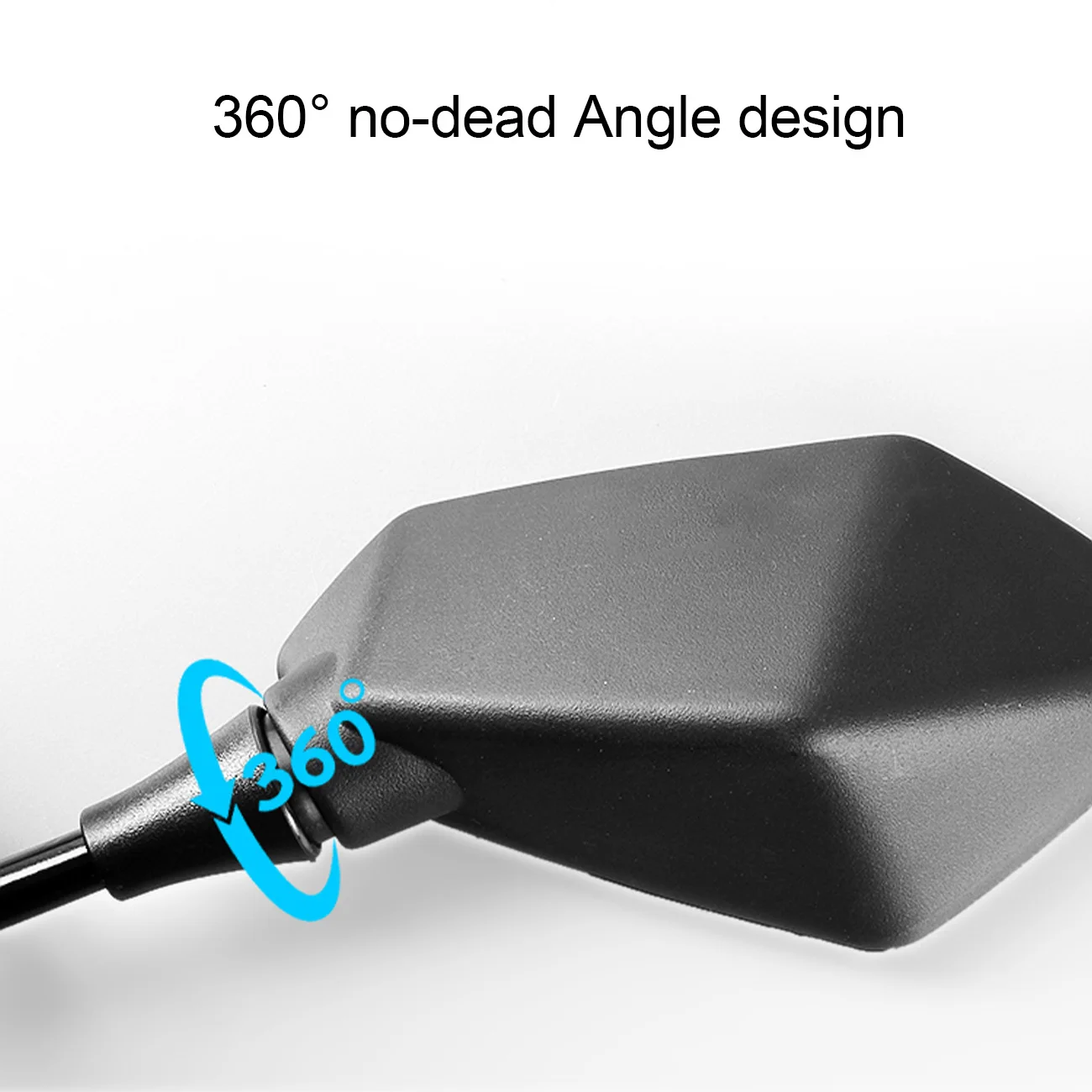 

1 Pair Universial 8mm 10mm Motorcycle Mirror Scooter E-Bike Rearview Mirrors Electromobile Back Side Convex Mirror