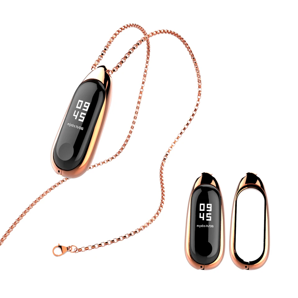 Металлический браслет Mijobs Mi Band 4 для браслета 4/3 Correa 3 из нержавеющей