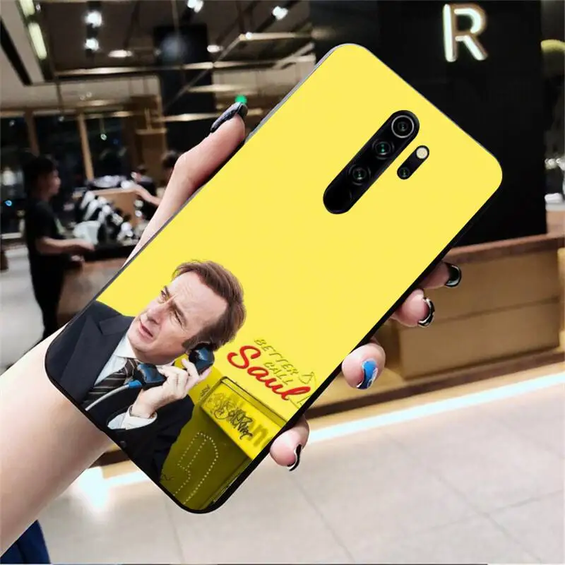 Melhore a Chamada Better Call Saul black чехол для телефона Корпус Redmi Note 9 8 8T 8A 7 6 6A Go Pro Max K20 |