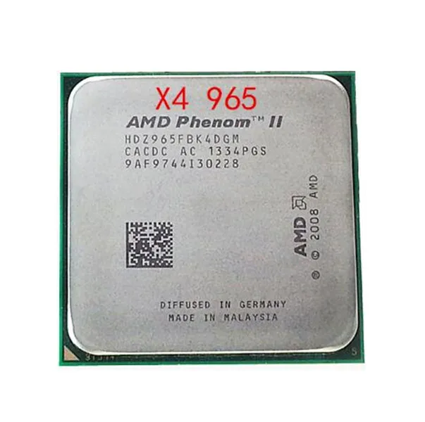 Бесплатная доставка процессор AMD Phenom II X4 965 (3 4 ГГц/6 Мб L3 кэш/разъем AM3)