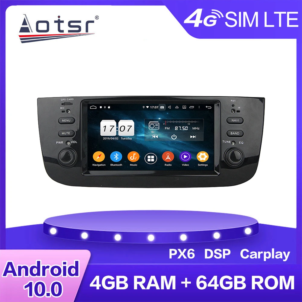 Автомобильный DVD плеер на Android мультимедийное радио для Fiat Linea Punto стерео