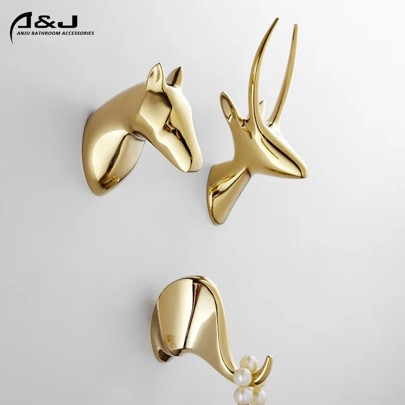 Металлические крючки для халатов в скандинавском стиле креативный крючок халата