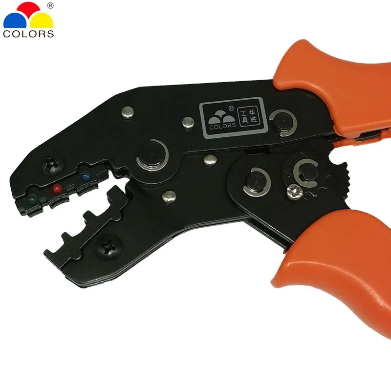 

SN-02C Crimping Pliers Insulated Cold-pressed Terminal Set 0.25-2.5mm2 22-14AWG Manual Tool For Automatically Adjusting Insulate