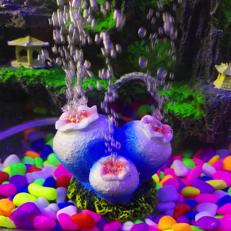 Украшение для аквариума Искусственный коралловый воздушный пузырь камень